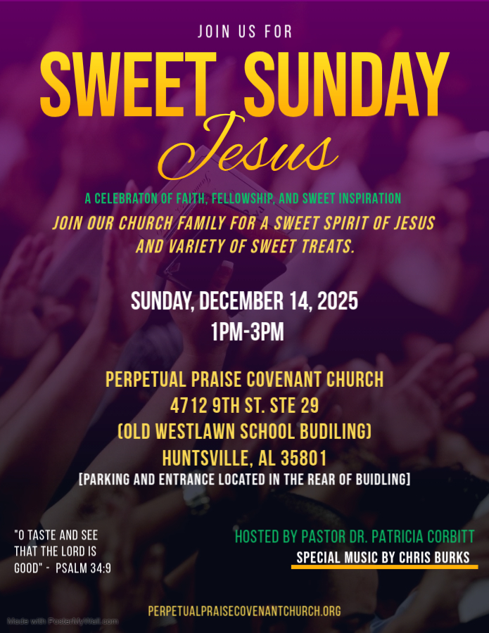 Sweet Jesus Event Flyer